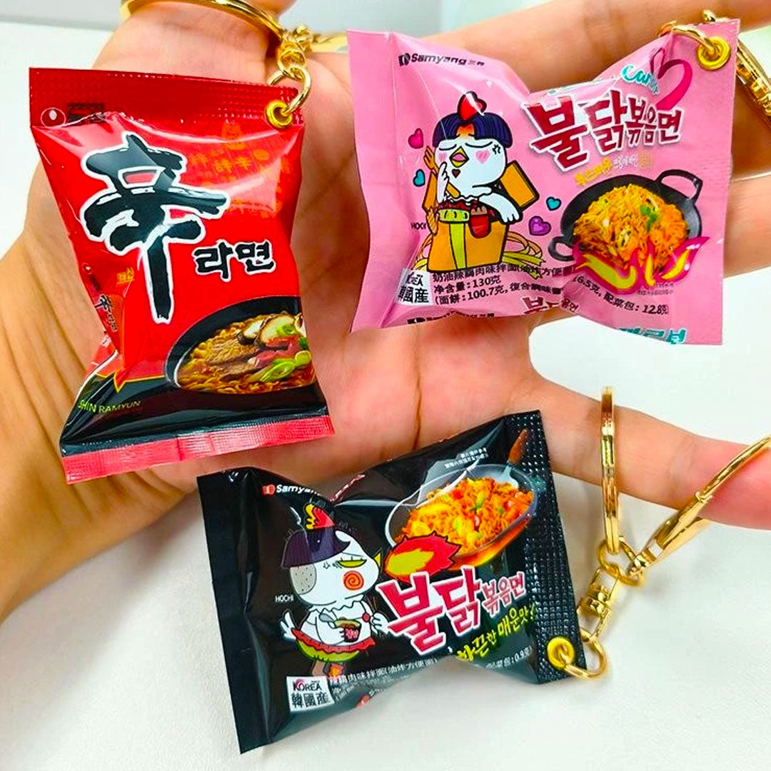 Miniature Korean Ramen Keychain