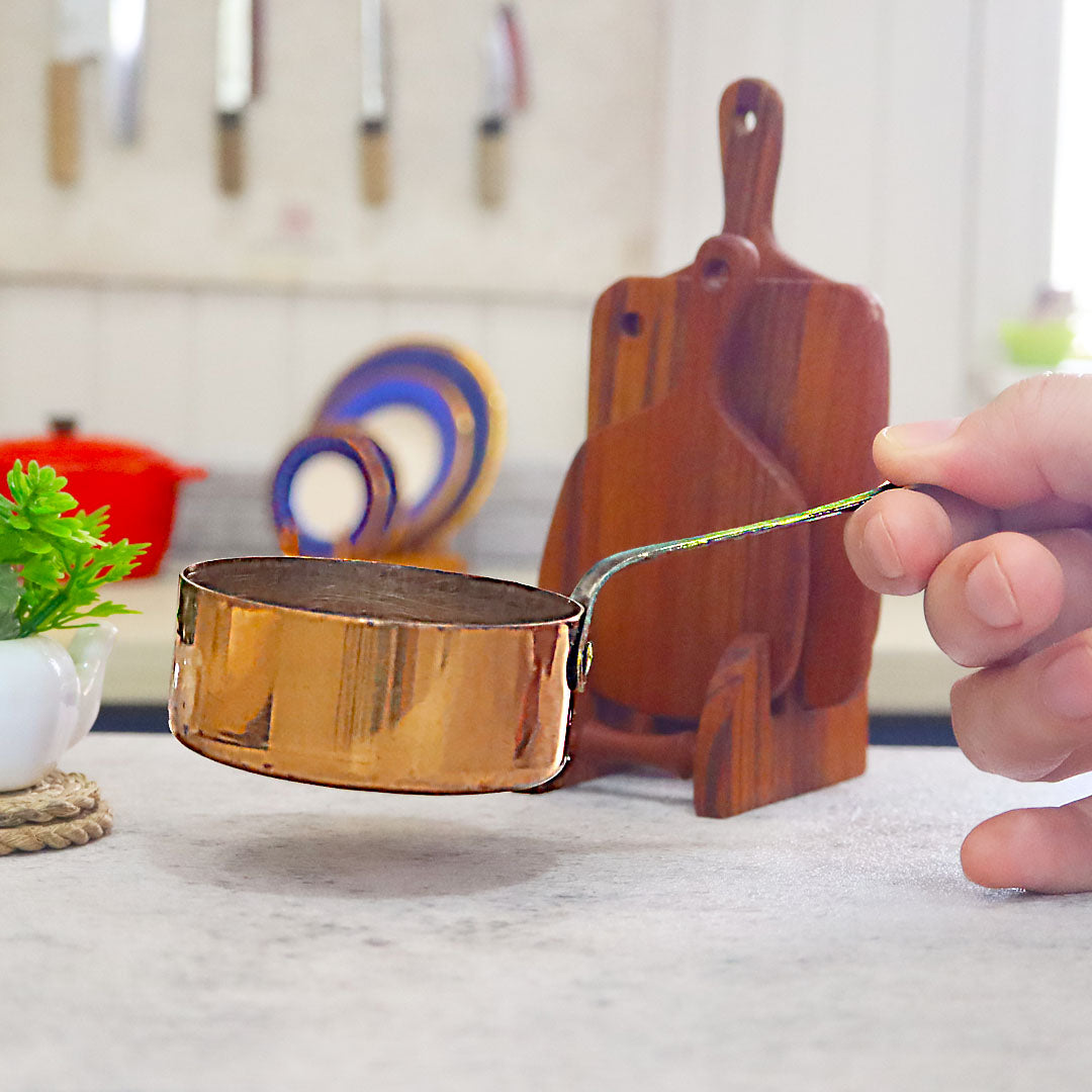 Miniature Copper Pot Saucepan - Vintage