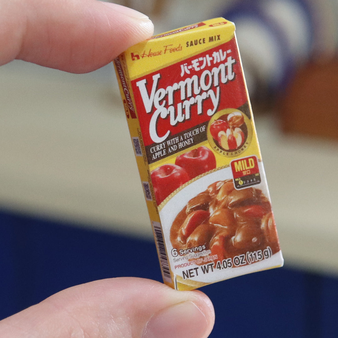 Miniature Curry Roux Vermont Brand