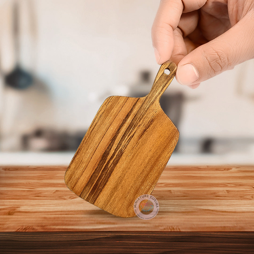 Mini Wooden Chopping Board Large [ Pre -Order ] – Miniature Cusina