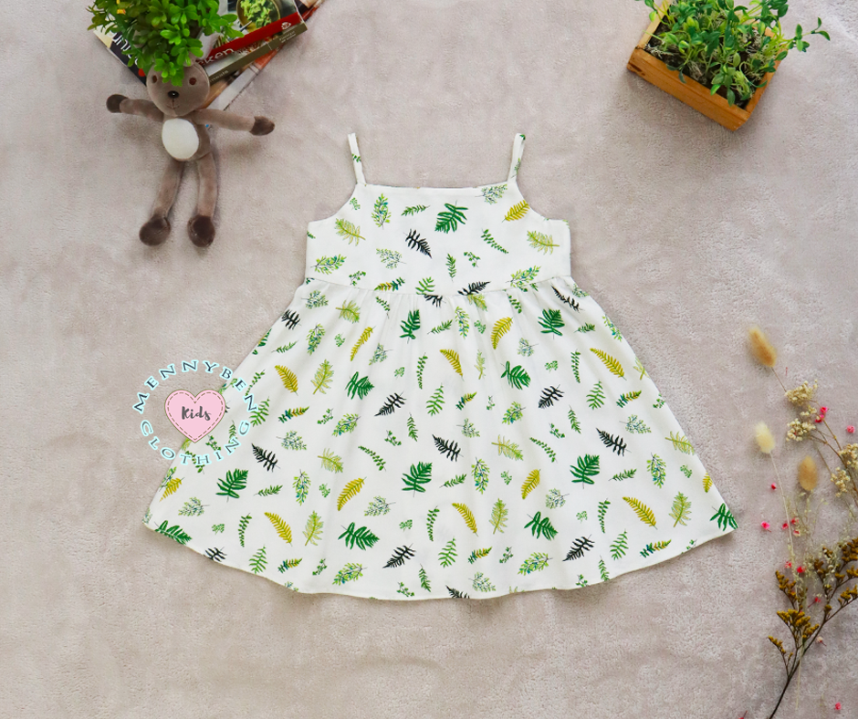 Summer Dress Spaghetti Strap [ Baby Dress ]