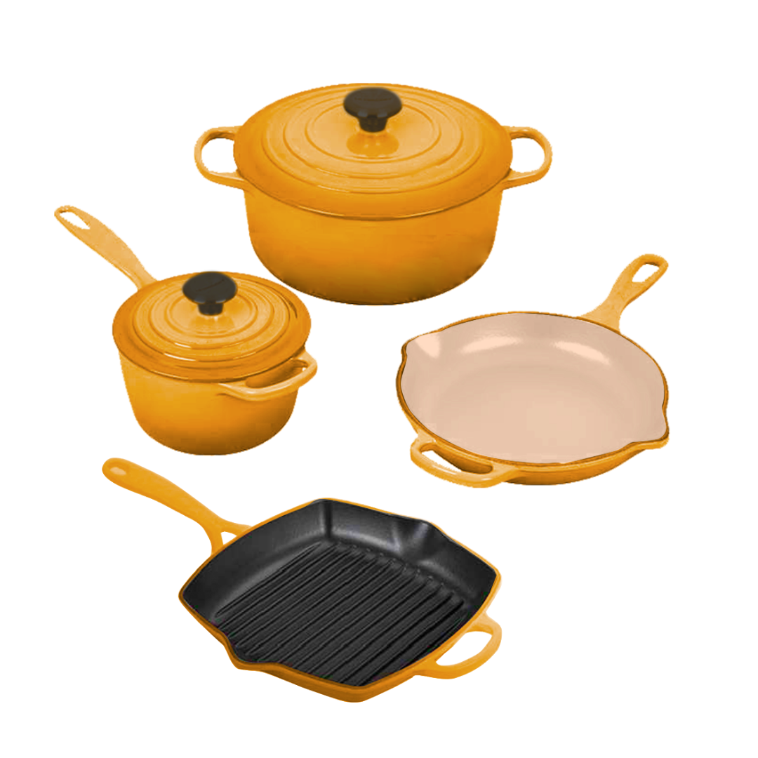 Miniature Enameled Cookware 6 Piece Set [ PRE - ORDER ] 15% Discount for  the first 100 Buyers