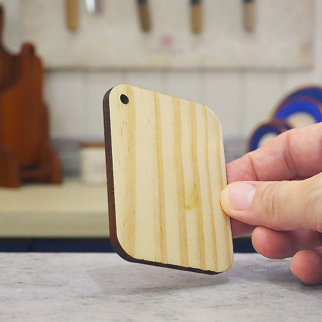 Miniature Rectangle Chopping Board | Pine Wood