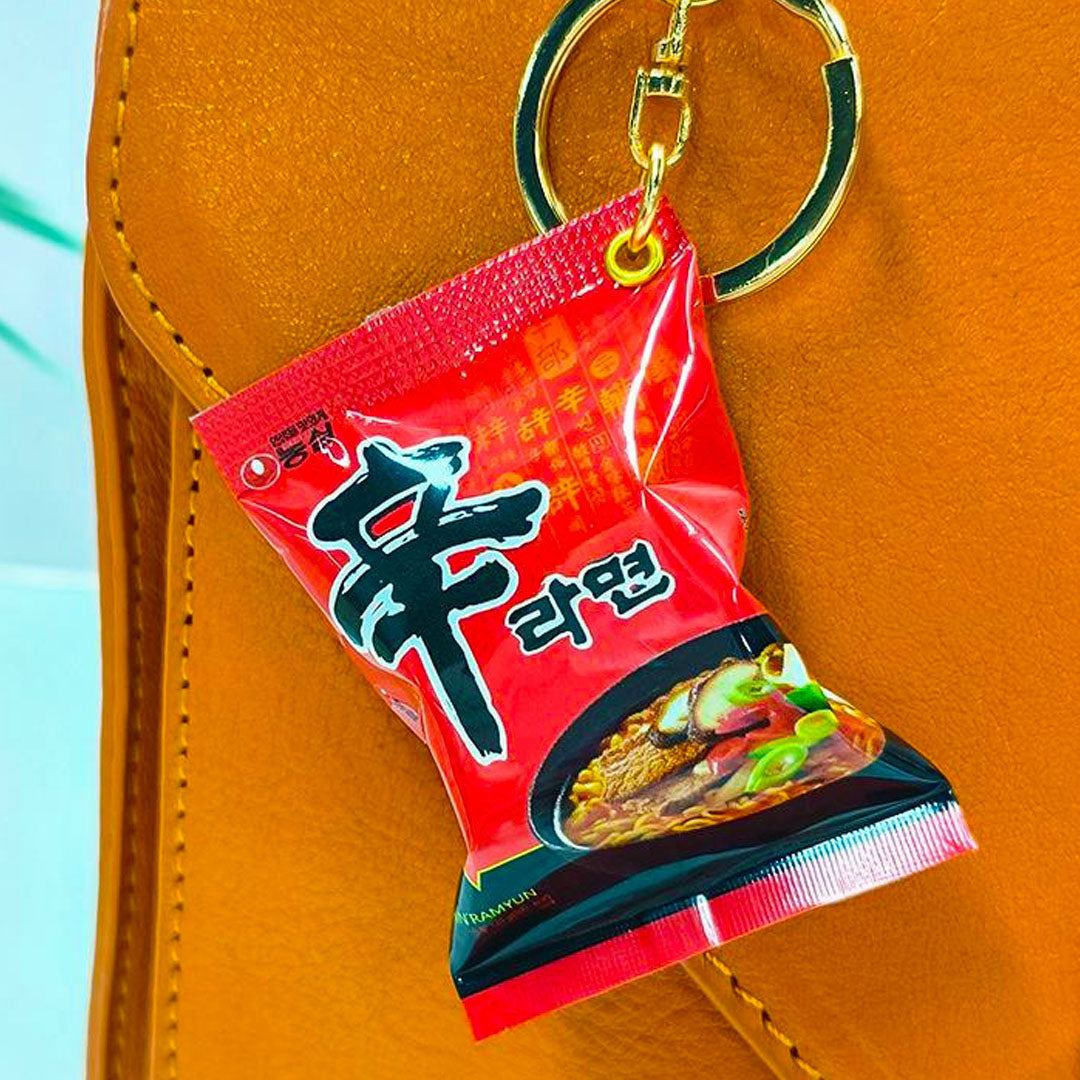 Miniature Korean Ramen Keychain