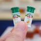 Miniature Bottle Herbs and Spices / Keychain