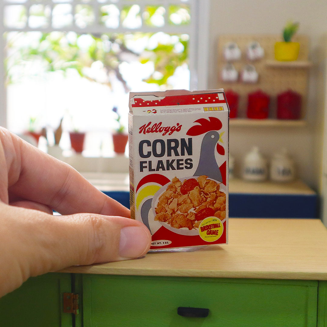 Mini Box Kellogg's Corn Flakes [BOX ONLY]