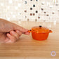 Miniature Terracotta Casserole Ceramic [ REAL MINI COOKING ]