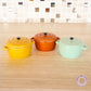 Miniature Casserole Ceramic Tri Color Set  [ REAL MINI COOKING ]