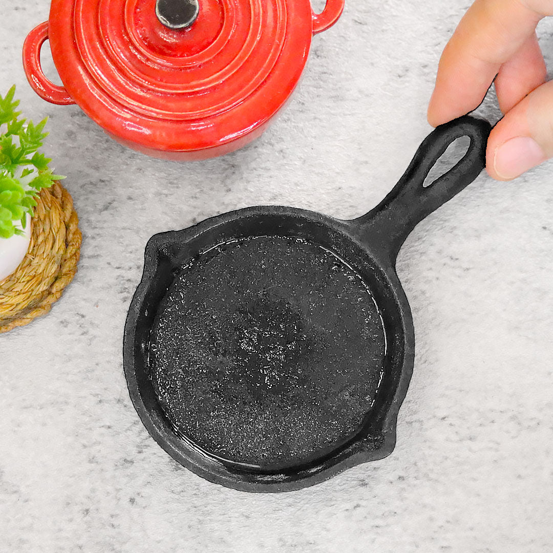 Miniature Cast Iron Frying Pan Vintage