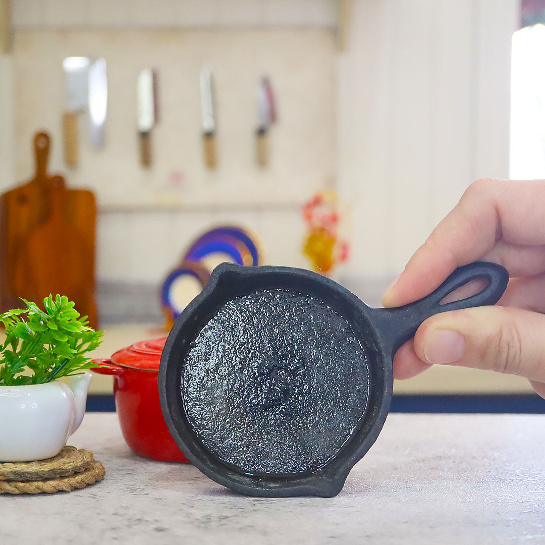 Miniature Cast Iron Frying Pan Vintage