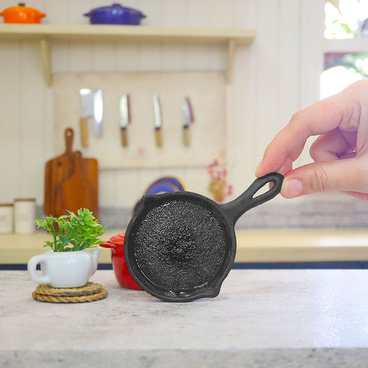Miniature Cast Iron Frying Pan Vintage