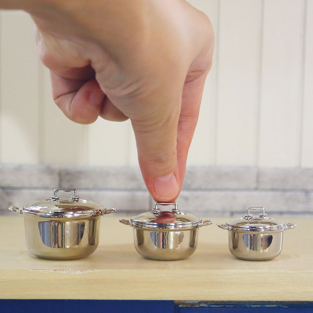 Mini Casserole - Cookware Set 1:6 Scale – Miniature Cusina