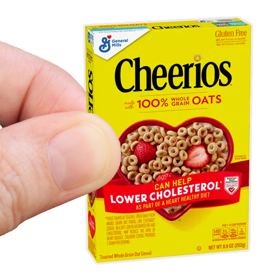 Mini Box Cheerios Miniature Cereal Box – Miniature Cusina