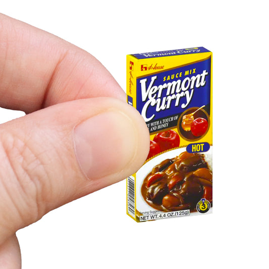 Miniature Curry Roux Vermont Brand [ BOX ONLY ]