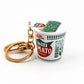 Mini Food Cup Noodles Keychain