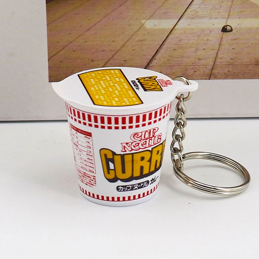 Mini Food Cup Noodles Keychain