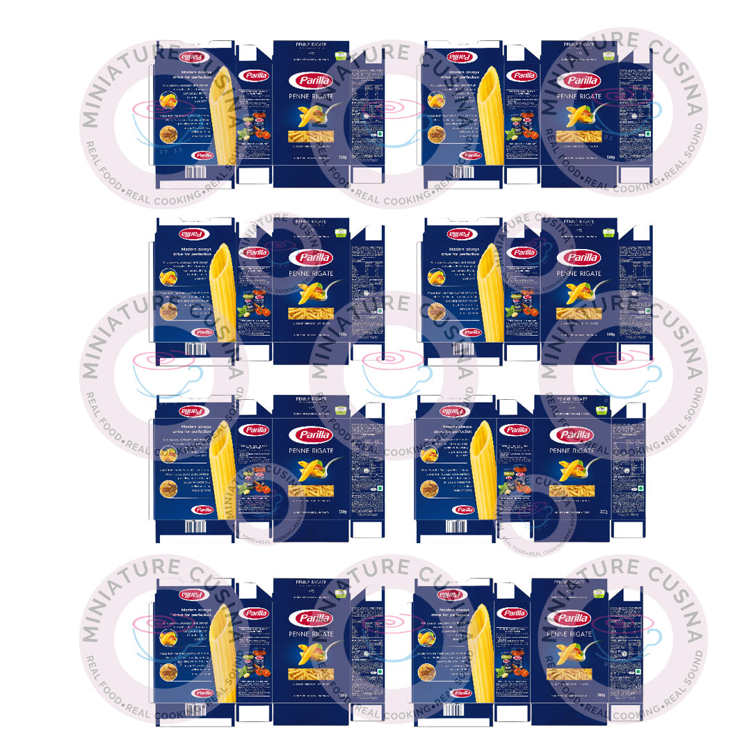 Mini Farfalle Pasta  Template 1/4 Scale PRINTABLE (Digital File)