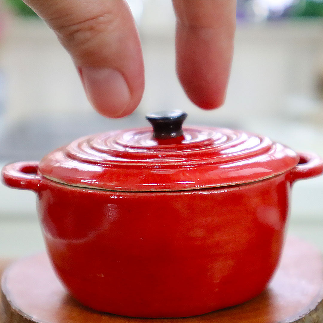 Miniature Casserole Ceramic [ REAL MINI COOKING ]