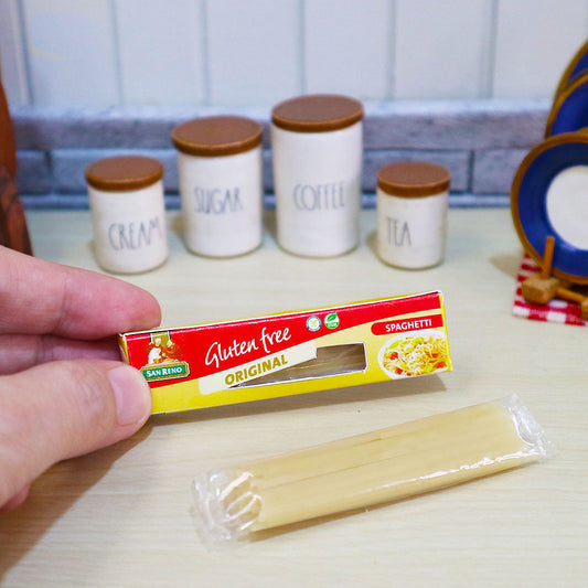 MINIATURE SAN RENO  Gluten Free Pasta Mini Food Box PRINTABLE