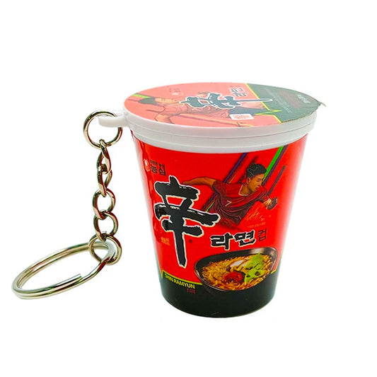 Mini Food Cup Noodles Keychain