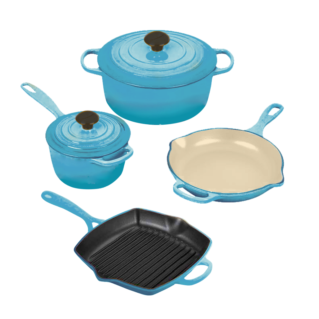 Miniature Enameled  Cookware 6 Piece Set [ PRE - ORDER ]  15% Discount for the first 100 Buyers