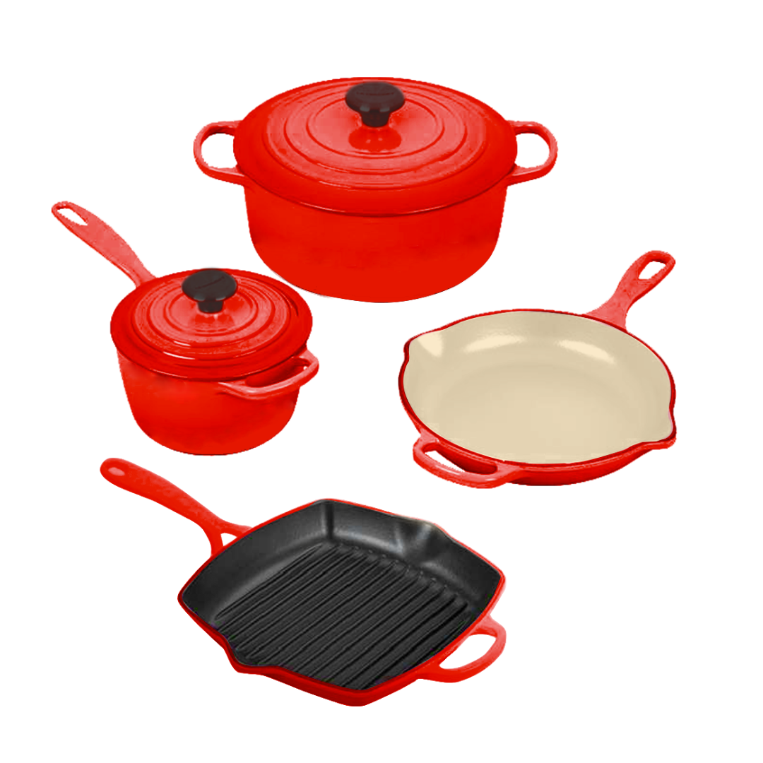 Miniature Enameled  Cookware 6 Piece Set [ PRE - ORDER ]  15% Discount for the first 100 Buyers