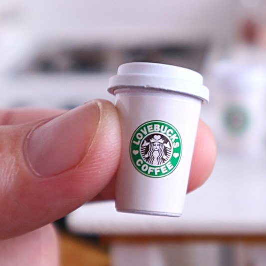 Miniature Starbucks Cups