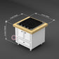 Miniature Stove Kitchen Island Preparation  1:6 Scale