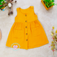 Mustard Baby Dress with 2 Pockets