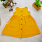 Mustard Baby Dress with 2 Pockets