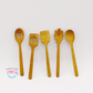 4 Pieces of Miniature Wooden Utensils