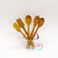 4 Pieces of Miniature Wooden Utensils